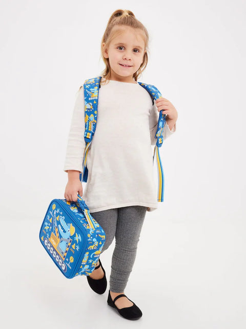 Smiggle Blue Big Dreams Teeny Tiny Square Lunch