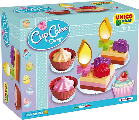 Cake Pieces and Cupcakes Set, Unico Plus