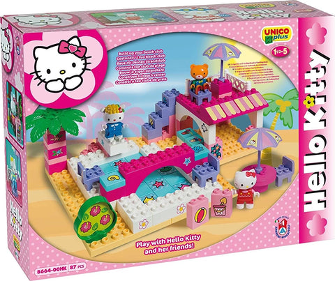 Hello Kitty's Beach Club, Unico Plus, 87 pcs