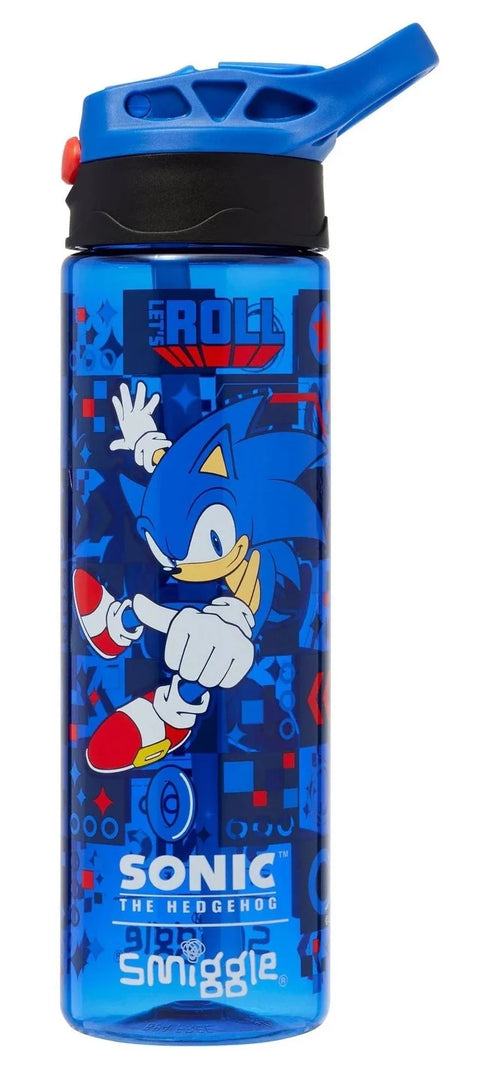 Smiggle Blue Sonic The Hedgehog Junior Hoodie Backpack 38cm School Set