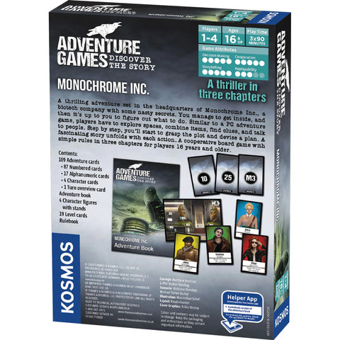 Adventure Games: Monochrome Inc.