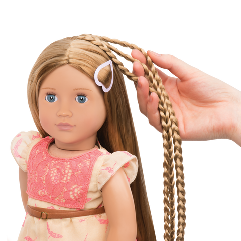 Our Generation Portia 18" Hair Play Doll with Extendable Braids