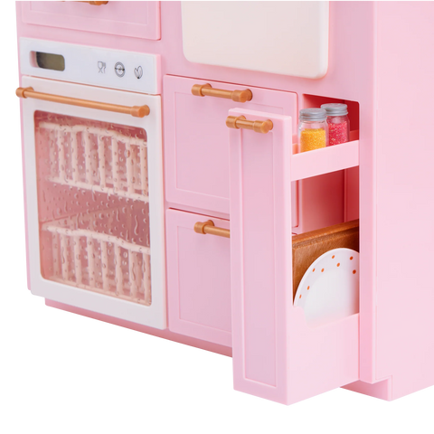 Our Generation Cooking Island Kitchen Playset for 18" Dolls