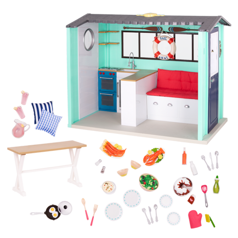 Our Generation Seaside Beach House for 18" Dolls