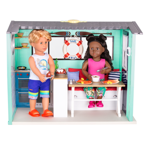 Our Generation Seaside Beach House for 18" Dolls