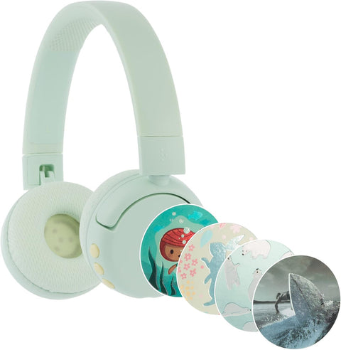 Buddyphones Popfun Oceangreen Wireless Headphones