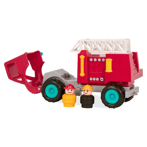 Battat Fire Engine Toy Fire Truck & Firefighters