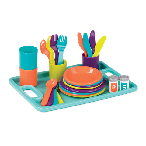 Battat Dinner & Tea Party Set Assorted