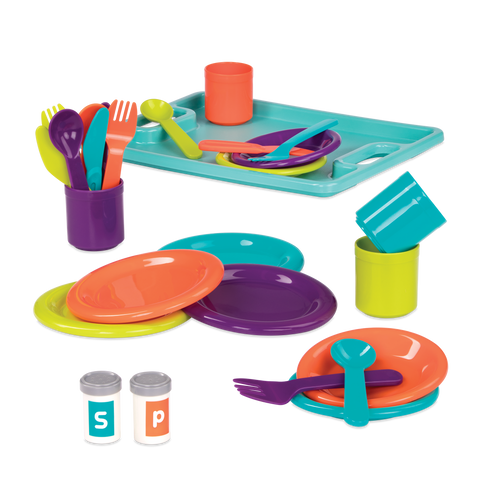 Battat Dinner & Tea Party Set Assorted