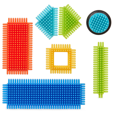 Battat Basic Builder Box Building Bristle Blocks Set 36 Pieces
