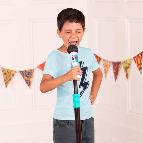 B. Mic It Shine, Kids' Microphone With Stand