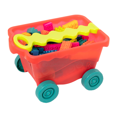 B. Little BlocWagon Building Blocks and Wagon