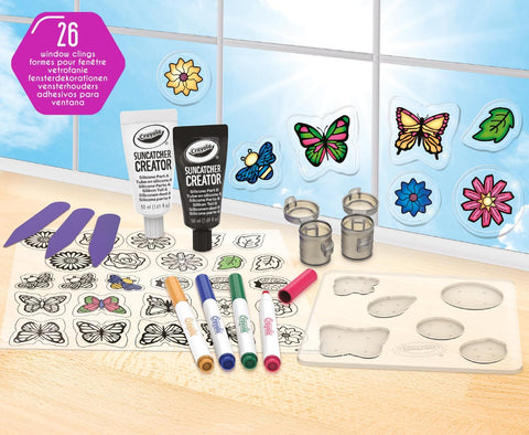 Crayola Creations Butterfly Garden Suncatcher Creator