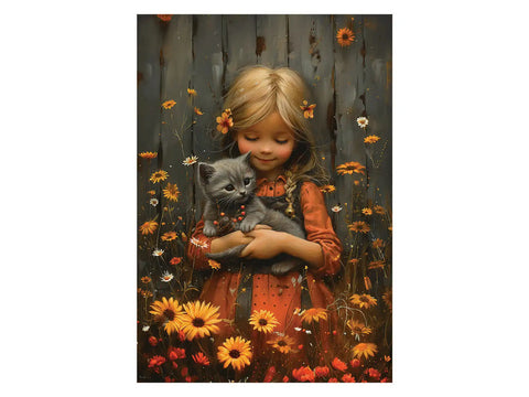 Anatolian Puzzle Cute Girl 260 Pieces
