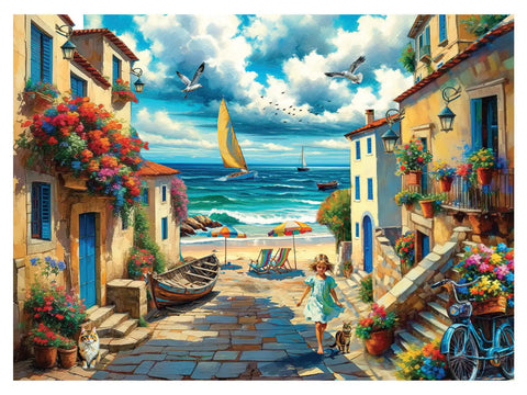 Anatolian Puzzle Dreamy Village 1000 Pieces