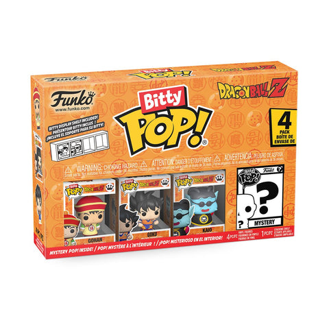 Funko Pop! Dragon Ball Z Gohan Bitty Pop! Mini-Figure 4-Pack Specialty Series