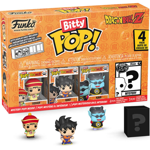 Funko Pop! Dragon Ball Z Gohan Bitty Pop! Mini-Figure 4-Pack Specialty Series
