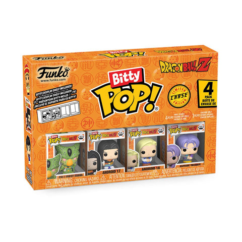 Funko Pop! Dragon Ball Z Cell (First Form) Bitty Pop! Mini-Figure 4-Pack Specialty Series