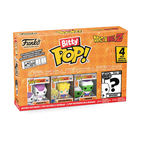 Funko Pop! Dragon Ball Z Frieza Bitty Pop! Mini-Figure 4-Pack Specialty Series