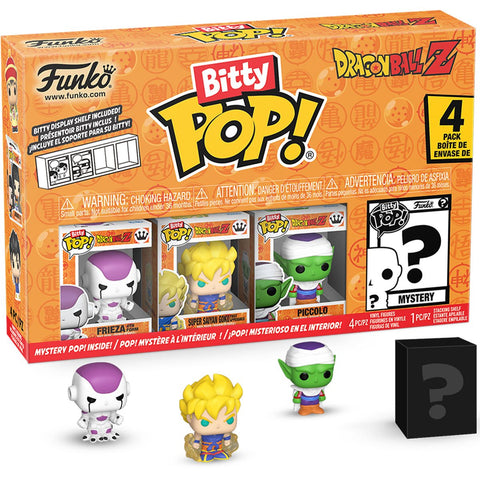 Funko Pop! Dragon Ball Z Frieza Bitty Pop! Mini-Figure 4-Pack Specialty Series
