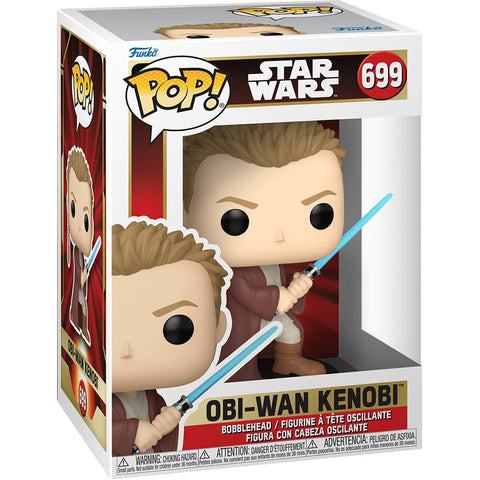 Funko Pop! Star Wars: Episode I - The Phantom Menace Obi-Wan with Light Saber (Young)