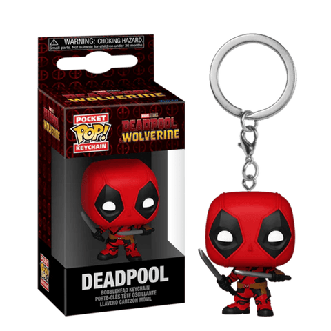 Funko Pocket Pop! Deadpool & Wolverine Deadpool with Swords Key Chain