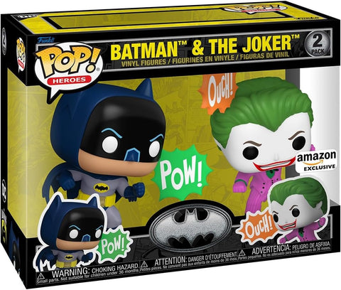 Funko Pop! Batman & The Joker (1966) 2-Pack