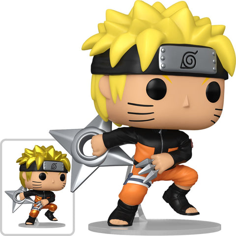 Funko Pop! Naruto: Shippuden Naruto Uzumaki with Shuriken W/Chase