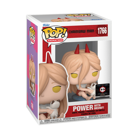 Funko Pop! Chainsaw Man Power with Meowy W/ Chase