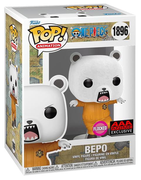 Funko Pop! One Piece Bepo (Flocked)