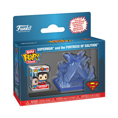 Funko Pop! DC Comics Fortress of Solitude Funko Bitty Pop! Town
