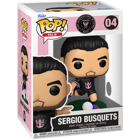 Funko Pop! Soccer MLS Inter Miami Sergio Busquets (Away)