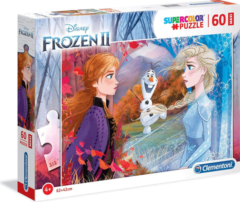 Frozen 2, Supercolor Maxi Puzzle, 60 Pieces