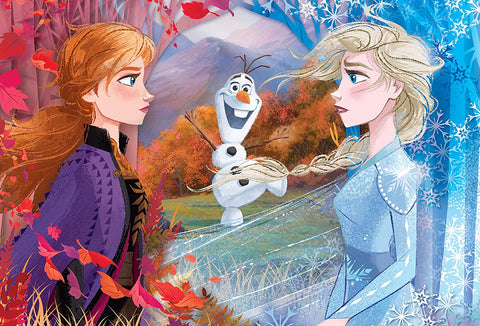 Frozen 2, Supercolor Maxi Puzzle, 60 Pieces