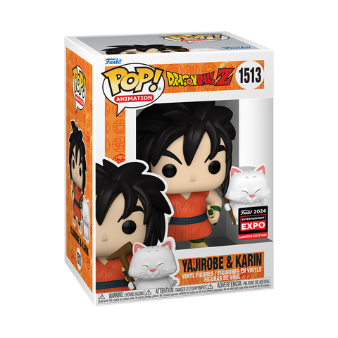 Funko Pop! Dragon Ball Z Yajirobe With Karin Limited Edition