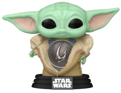 Funko Pop! Star Wars: The Mandalorian Din Grogu with Armor