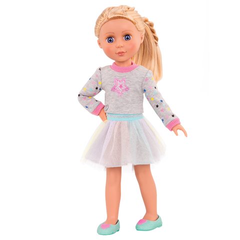 Glitter Girls Shine Bright! Star Sweater Outfit for 36cm Dolls