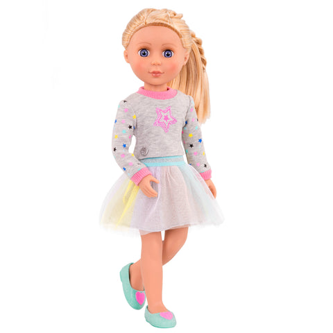 Glitter Girls Shine Bright! Star Sweater Outfit for 36cm Dolls