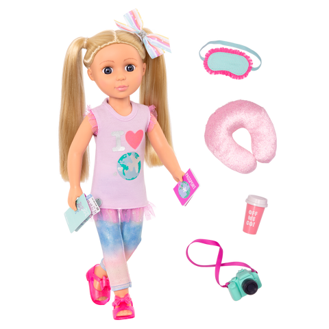 Glitter Girls Percy 36cm Poseable Travel Doll