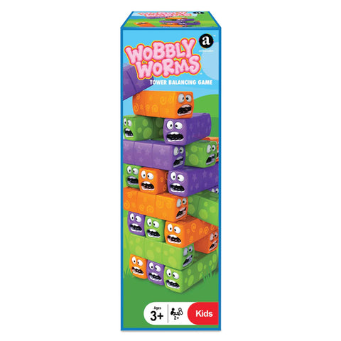 Ambassador Wobbly Worms Tower Balancing Game