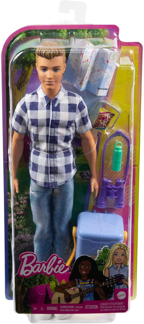 Barbie Blonde Ken Doll It Takes Two Camping Set