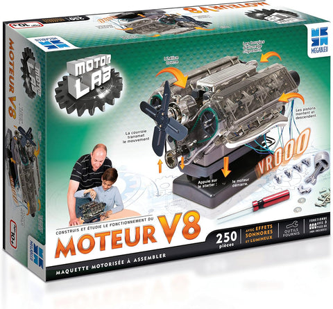 Megableu Moteur à Combustion V8