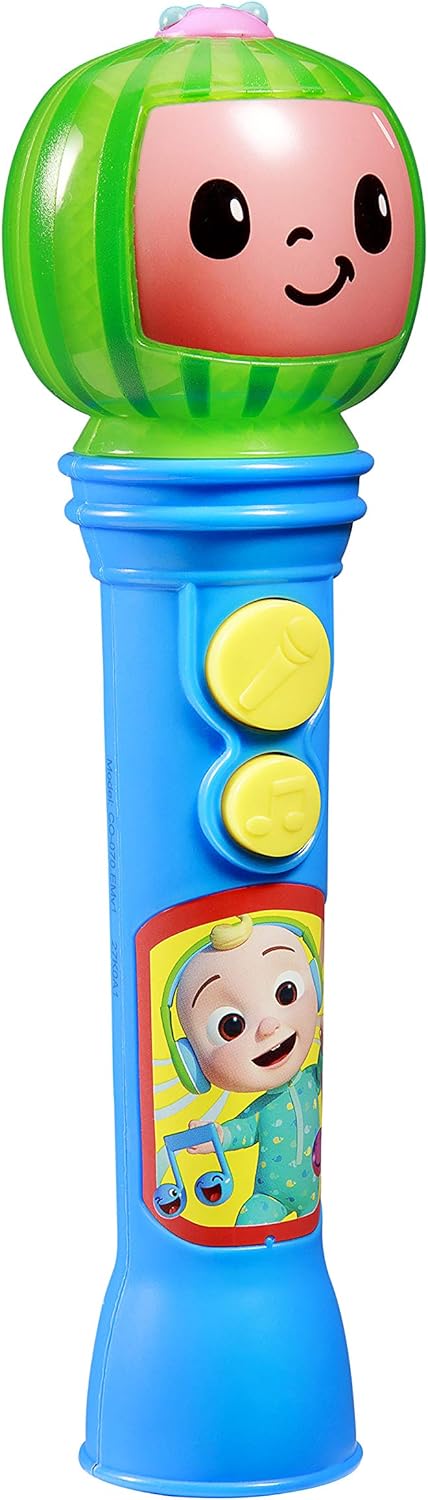 KIDDESIGNS Cocomelon Sing-Along Microphone Cocomelon