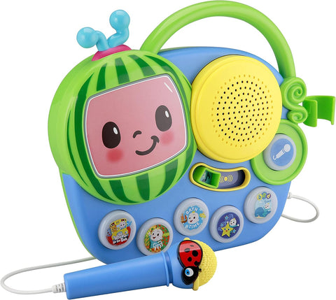 KIDDESIGNS Cocomelon My First Sing-Along Boombox