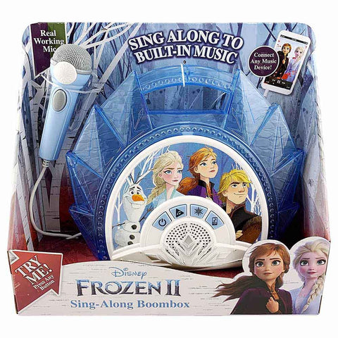 KIDDESIGNS Disney Frozen Sing-Along Boombox