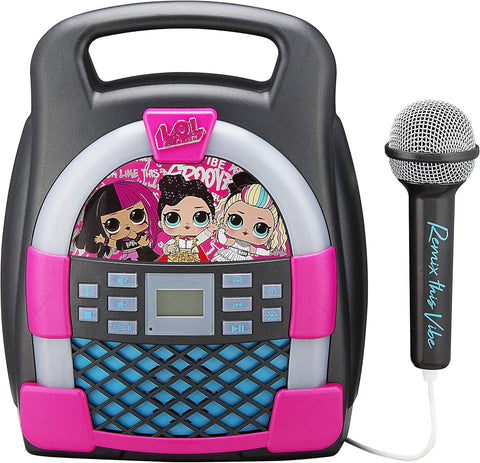 KIDDESIGNS LOL Surprise Bluetooth Mp3 Karaoke With Microphone