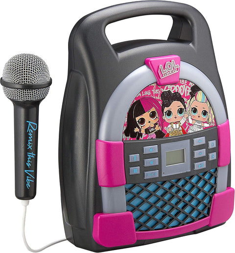 KIDDESIGNS LOL Surprise Bluetooth Mp3 Karaoke With Microphone