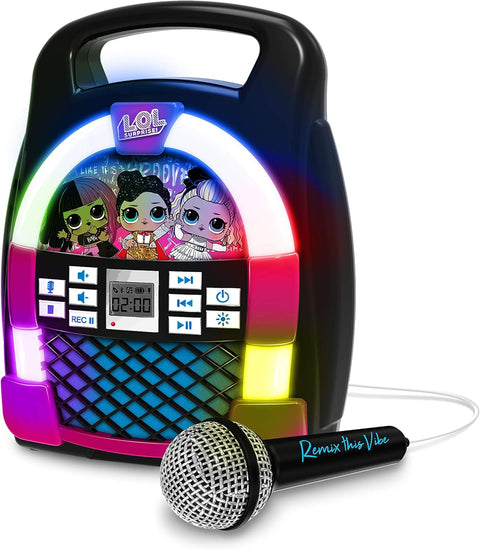 KIDDESIGNS LOL Surprise Bluetooth Mp3 Karaoke With Microphone