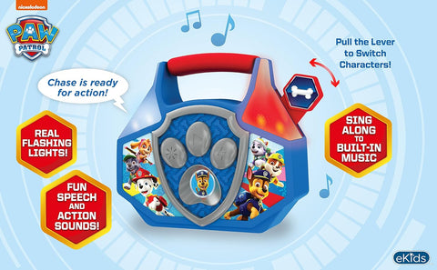 KIDDESIGNS Paw Patrol Mini Boombox