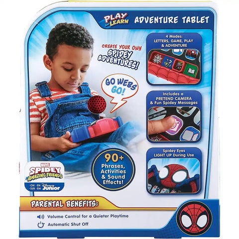 KIDDESIGNS Learn & Play Tablet Spidey & His Amazing Friends